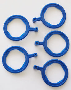 Anterior X-Ray Aiming Ring Blue - XCP Style Positioning