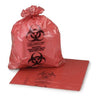 Biohazard Bag for Infectious Waste Trash Bin Liners Tear Resistant
