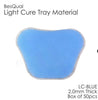 Dental Light Cure Custom Tray Material BQ-Tray Blue 50/Box 2.0mm Thickness