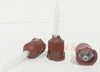 50 PCs Dental Brown Temporary Cement Mixing Tips 1:1 Ratio VP-8140