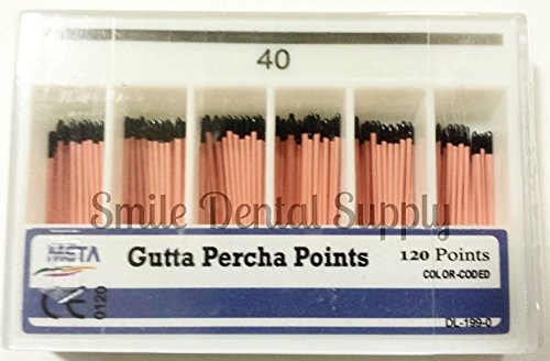 Meta Gutta Percha Points #40 (120 points)