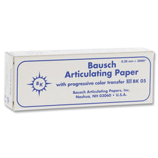 Bausch Articulating Paper 200u Blue Booklets 300/Box