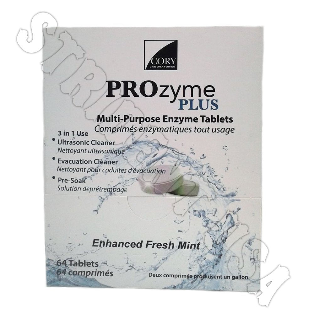 Multi Purpose Enzyme Tablet Ultrasonic & Evacuation Cleaner 64 Tablets