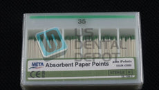 META - Absorbent Paper Points Color Coded Spill Proof