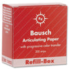 Bausch Articulating Paper 200u Red Refill Box 300/Box