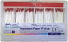 Meta Biomed Dental Absorbent Paper Points .04 Taper #25 Red Color Box of 100 Points