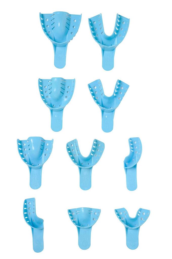 Defend Dental Impression Material Trays New (Medium Upper Perforated)