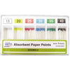 Dental Endo Endodontic Absorbent Paper Points META Size 15-40 Color Coded