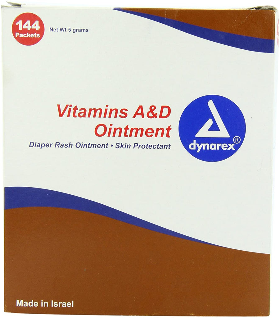 Dynarex Vitamin A & D Ointment Unit Packets 144/box
