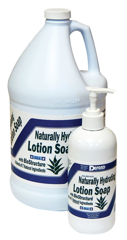 DEFEND Naturally Hydrating Lotion Soap 16oz