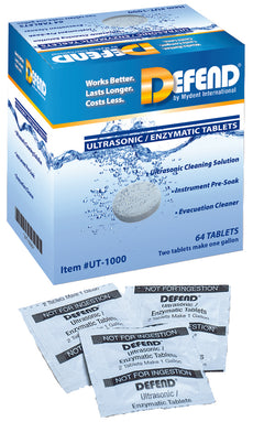 Ultrasonic Enzyme Enzymatic Evacuation Cleaner Instrument Soak 64 Tablets