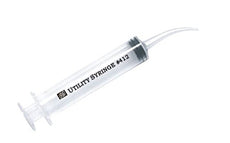 Utility Syringes w/ Curved Tips (12 cc- 50/Pkg)